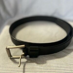 Men's Nautica Black Leather Belt